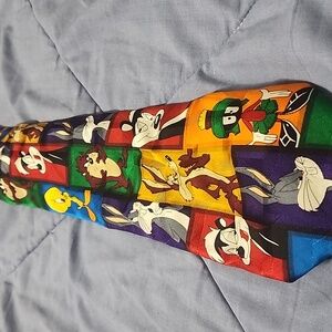 Looney tunes silk tie